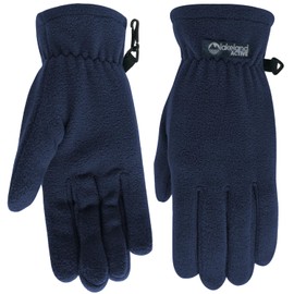 Lakeland Active Men's Kendal Thermal Fleece Winter Gloves - Navy Blue - X-Large