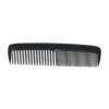 Unbranded 5" Black Hair Comb Pocket Size Plastic Flexible Unbreakable
