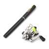 Pocket Collapsible Fishing Rod Reel Combo Mini Fishing Pole Kit