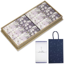 First Bon Incense Incense Incense Gift Gift (Uno Chiyo Sandalwood, Comes with Handbag Included) Sympathy 49th Anniversary Memorial Made in Japan Smoke Less