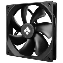TR-TL-C14C CPU Fan, S-FDB Bearing Case Fan with 4-PWM Control, Low Noise PC Fan, 140mm Computer Chassis Fan, CPU Cooler Fan|Black(TL-C14C)
