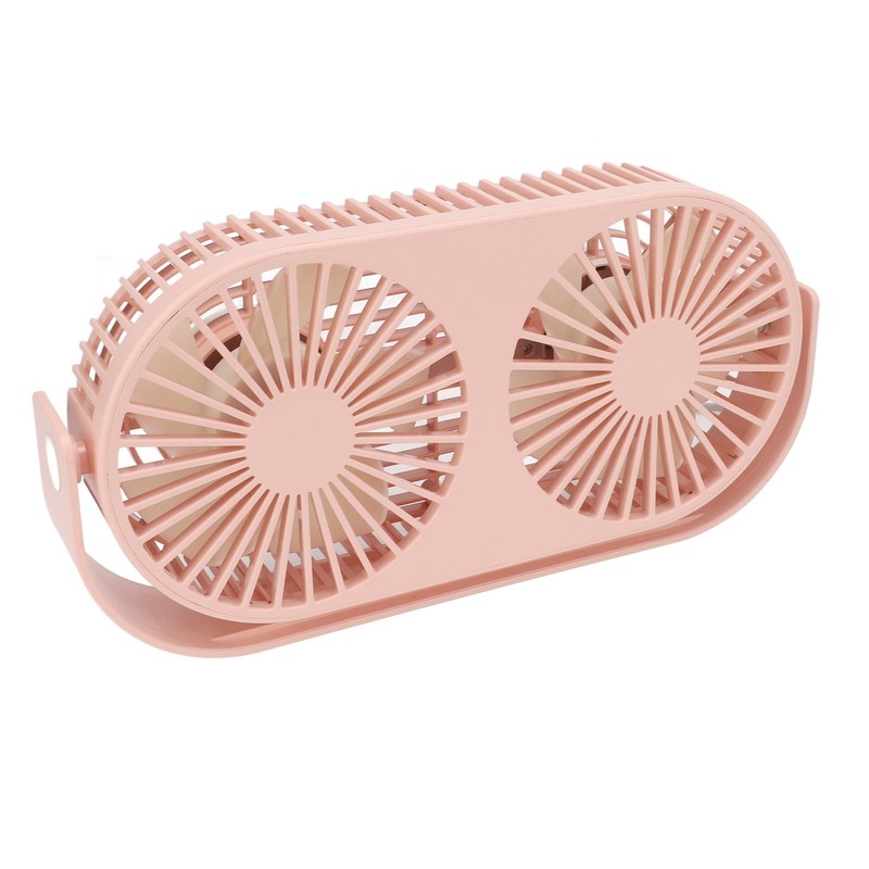Double Fan USB Charging Fast Heat Dissipation 360° Rotation Double