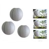 A Liittle Tree -12 PCs Round Paper Lanterns Wedding Party