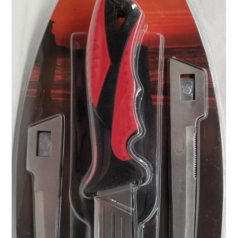 Kentucky Cutlery Interchangable 3 Blade Knife Set - Fillet &