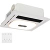 4 in 1 Bathroom Exhaust Fan – 1800W Heater 180
