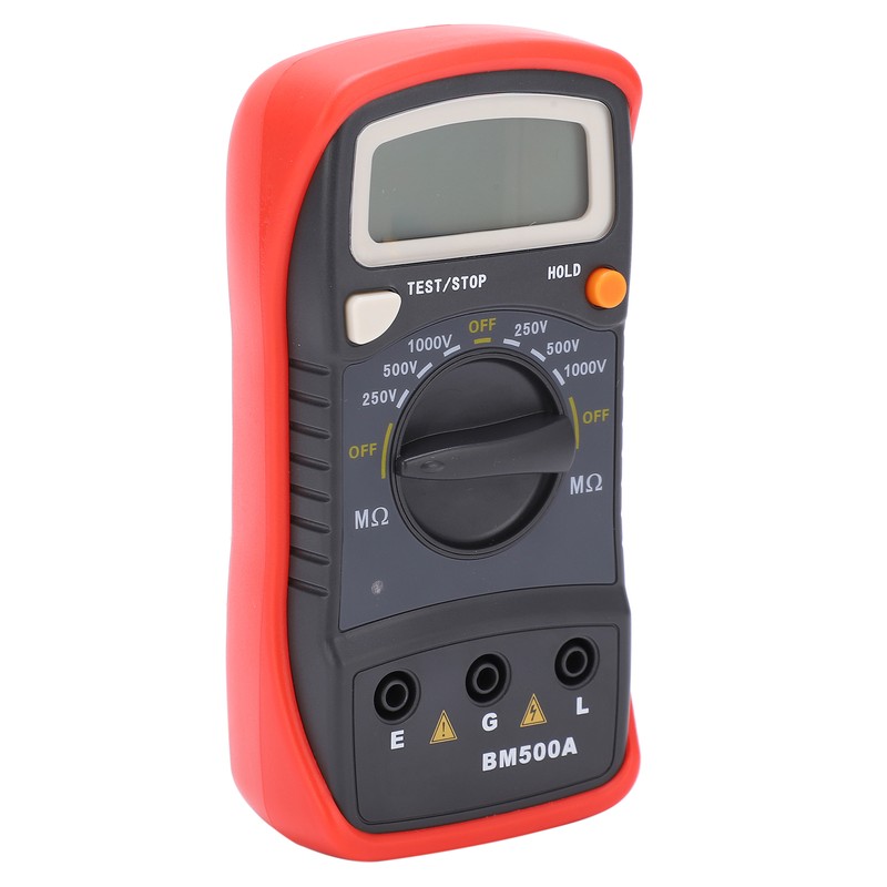BM500A 1000V LCD Resistance Tester Digital Insulation Resistance Meter Megohm