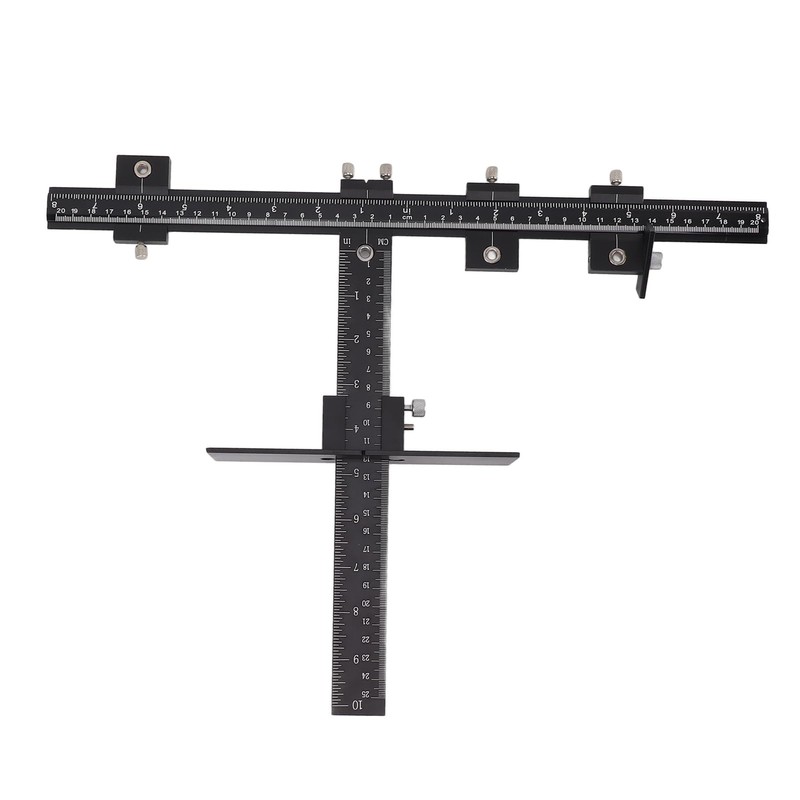NDNCZDHC Cabinet Hardware Jig Aluminum Cabinet Handle Jig Accurate Measure