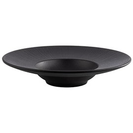 APS Nero 85098 Melamine Plate, Serving Plate for Many Foods, Diameter 29 cm
