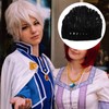 Healifty 2pcs Braid Women Wigs Diy Breathable Liner Man End