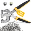BISUOSHI Grommet Tool Kit w/Built-in Grommet Punch - 1/4 inch