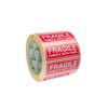 OliveBird Fragile Stickers 90 x 35 mm Large Labels White
