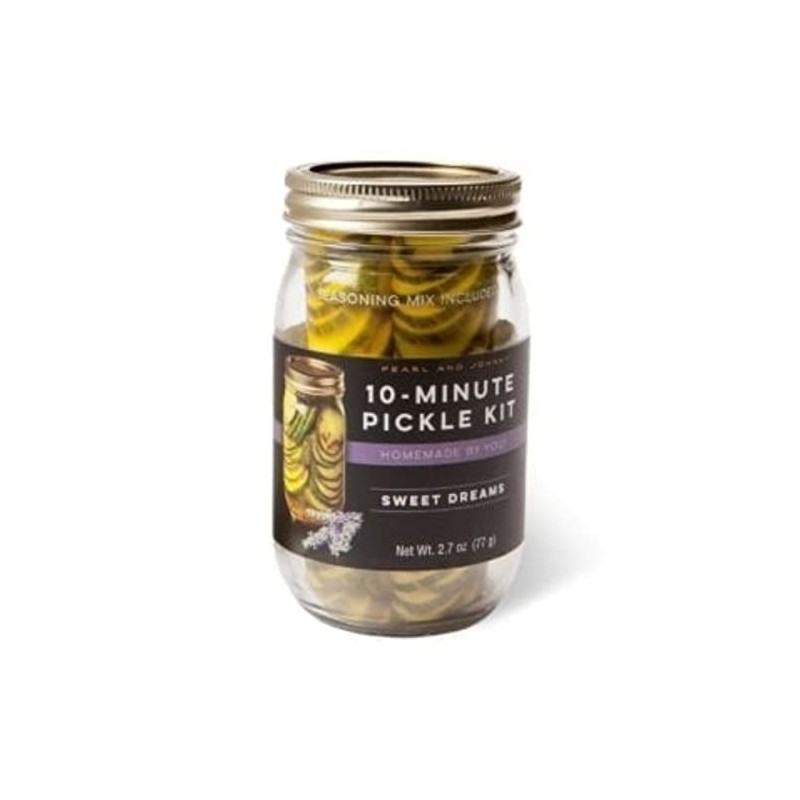 Pearl and Johnny Sweet Dreams 10-minute Sweet Pickle Kit, 2.7