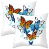 Betadistor White Cushion Covers 18 x 18 inch Set of