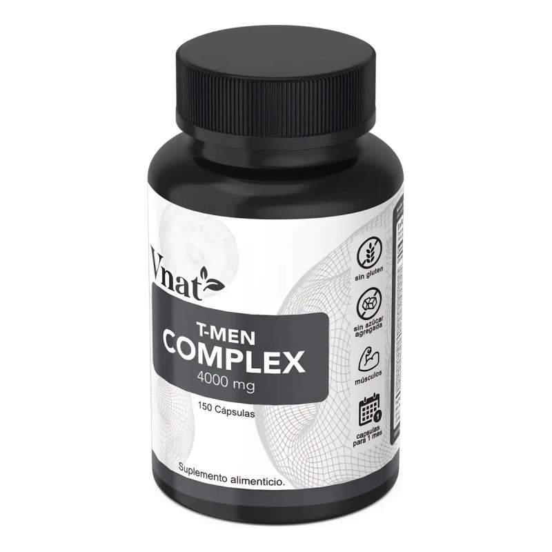 Testo Multivitaminico Hombre Gym Vnat Vitaminas Men 150 Caps