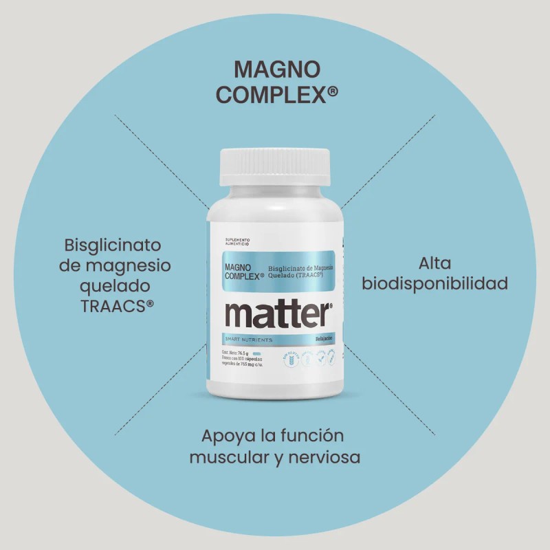 Matter Smart Magno Complex Bisglicinato Magnesio Quela
