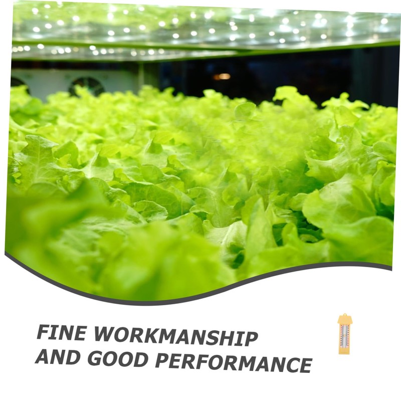 iplusmile Greenhouse Thermometer Indoor Hygrometer for Maximum Minimum Temperature Monitoring