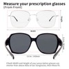 Face Shadow Over Glasses Sunglasses for Women Polarized UV Protection,