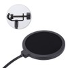 Shield Mic Filter, Gooseneck Noise Reducing Microphone Pop Filter, Protective