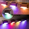 Solar Deck Lights Outdoor 16 Pack,Solar Step Lights Waterproof for