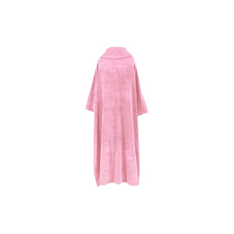 Autumn Faith Snuggle Blanket With Sleeves Wrap Around - Pink
