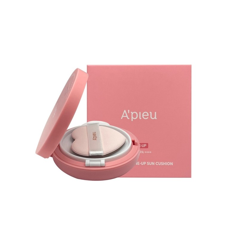 APIEU Pure Block Tone-Up Sun Cushion / 어퓨 퓨어 블록