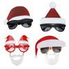 4pcs Santa Claus Cute Christmas Eyeglasses Costume Party Glasses Photography