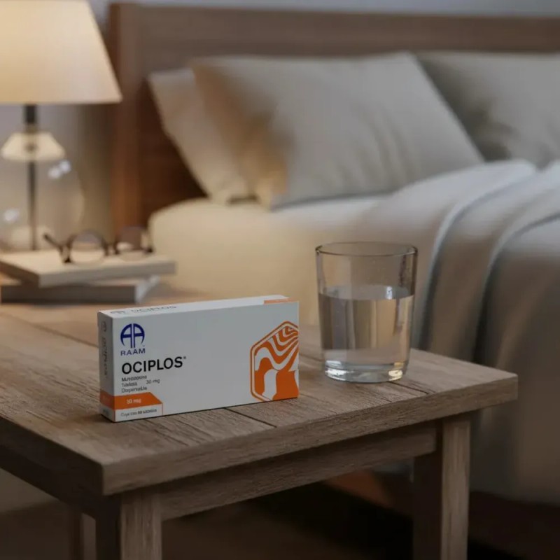 Ociplos Mirtazapina 30 Mg Caja Con 30 Tabletas Dispersables Raam