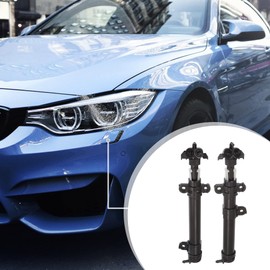 ACROPIX Front Left Right Headlight Washer Nozzle Sprayer Jet Fit for Jaguar XJ - Pack of 2 Black