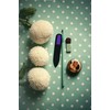 Mont Bleu Coloured Glass Nail File in Black Bag -