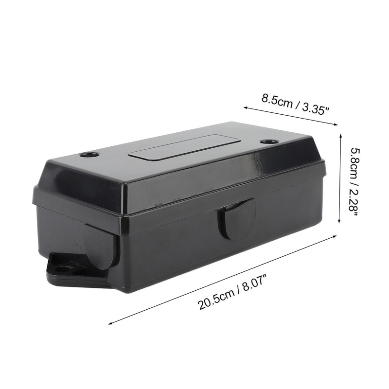 7 Way Electrical Trailer Junction Box Weatherproof 7 Gang Trailer