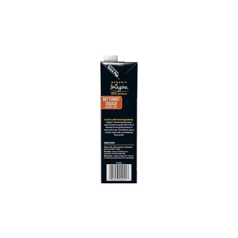 Imagine Organic Butternut Squash Creamy Soup 32 Fl. Oz (Pack