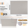 JNENERY 10 Chipboard Sheets 8.5 x 11", 22pt Book Board