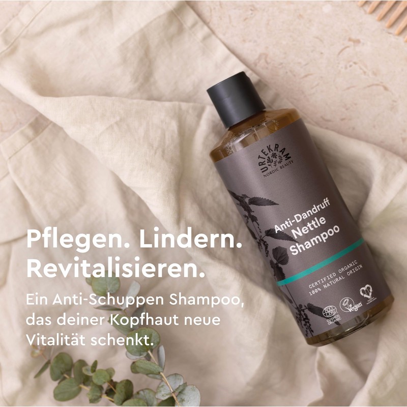 Urtekram Nettle Shampoo Organic Anti-Dandruff 500 ml