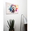 The Plum Penguin West Highland Terrier Watercolor Wall Art -