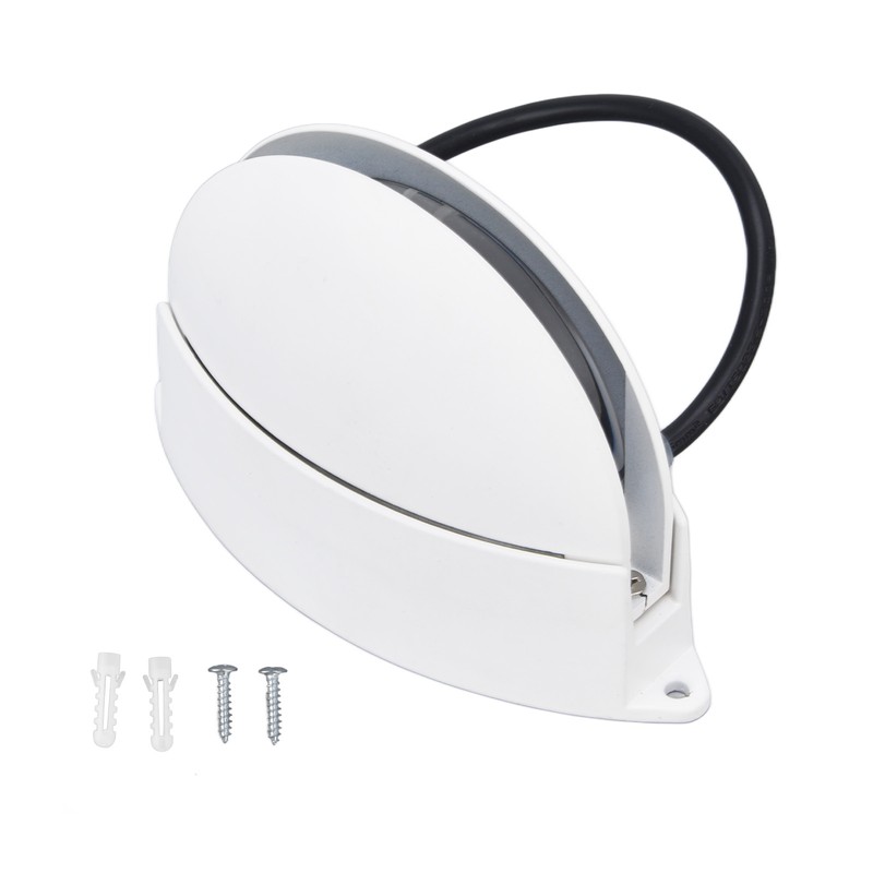 Window Sill Lamp 180° Luminous Semicircular LED Wall Light for