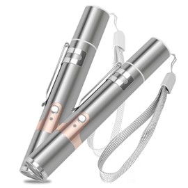 TBTeek TBTeek Cat Toys for Indoor Cats, 2 Pieces, Rechargeable, 7 Adjustable Patterns, Interactive Kitten Pet Dog Red Dot Chase Light Toy for Cats Fun Playing Exercise