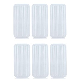 6 Sheets(24pcs) Clear Silicone Gel Slim Thin Self Adhesive Back Heel Tape High Heel Cushion Inserts Shoes Stickers Cushion Tools