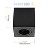 Sweet Led Surface-Mounted Spotlight GU10 Made of Aluminium - Ceiling