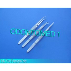 ODM 12 ASRTED IRIS EYE DRESSING FORCEPS SURGICAL INSTRUMENTS