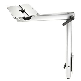 QBselecar Removable Table Leg 360 Degree Rotation Height Adjustable rv Table Leg Compatible with RV Yachts Caravan Aluminum