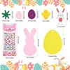 DIELIANHUA 336 Pieces Easter Crafts Children, DIY Easter Decoration Craft
