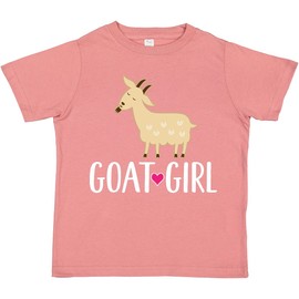 inktastic Goat Girl Farm Animal Toddler T-Shirt 2T Mauve 2f366
