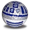 R2-D2 Golf Balls 12 pk