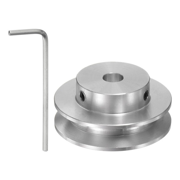 uxcell Single Groove Pulley 6mm Fixed Bore 40mm Outer Diameter