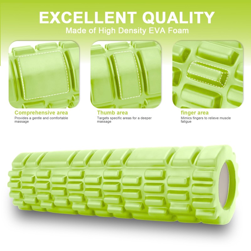 Fascia Roller with 3D Texture Massage, Foam Roller Massage, Massage