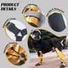 Adjustable Harness - Style Dog Shoes with Reflective Strips, Anti