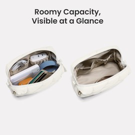 tomtoc 360 Protective Puffy Laptop Sleeve Set for 15-inch MacBook Air M3/A3114 2024, M2/A2941 2023, Quilted Soft Puffer Bag for Dell XPS 15 Plus Laptop, 15-inch Surface Laptop 7(Copilot PC)/6/5/4/3