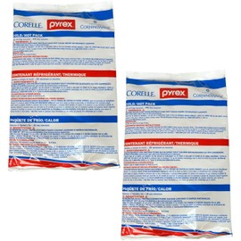 Pyrex Portables Large Hot / Cold 2 Pack for Freezer or Microwave