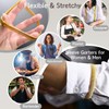 6-Pack Sleeve Holders for Women Men, Stretchy Metal Sleeve Garters,