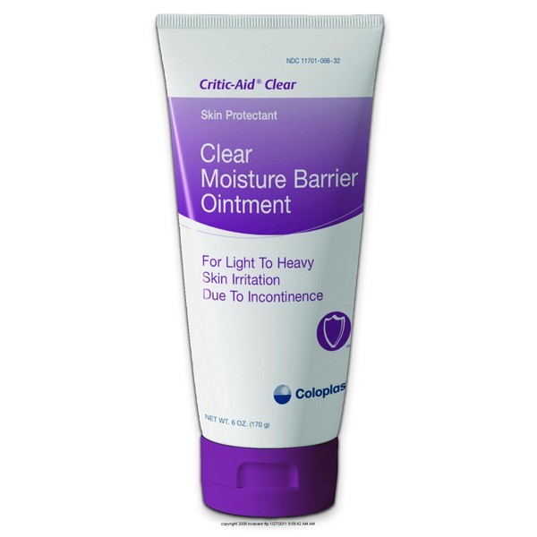 Critic-Aid Clear Moisture Barrier Ointment-Packaging: 2.5 oz (71 g) Tube